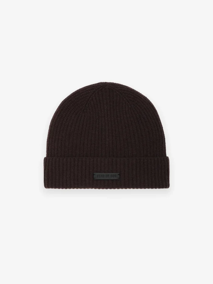 Cashmere Beanie Brown