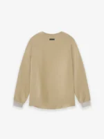 Corduroy Straight Neck LS Top