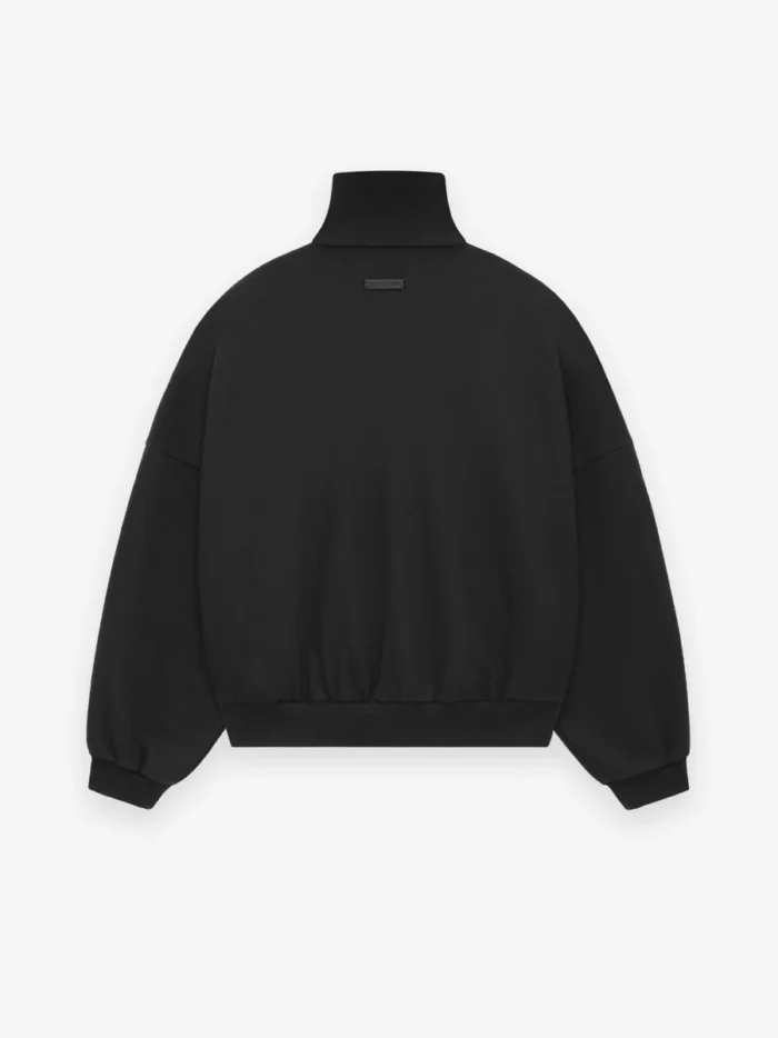 Cotton Wool High Neck Jacket