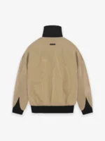 Crinkle Iridescent Half Zip Track Jacket