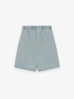 Denim Striped Relaxed Short