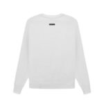 Essentials Overlapped Sweater White