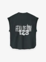 Fear of God INRI Cut Off Tee