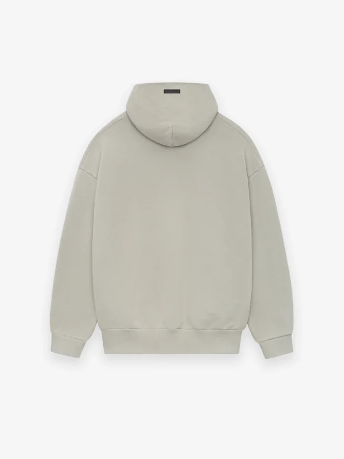 French Terry Overlapped Hoodie
