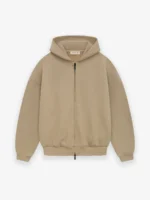 Full Zip Brown Hoodie