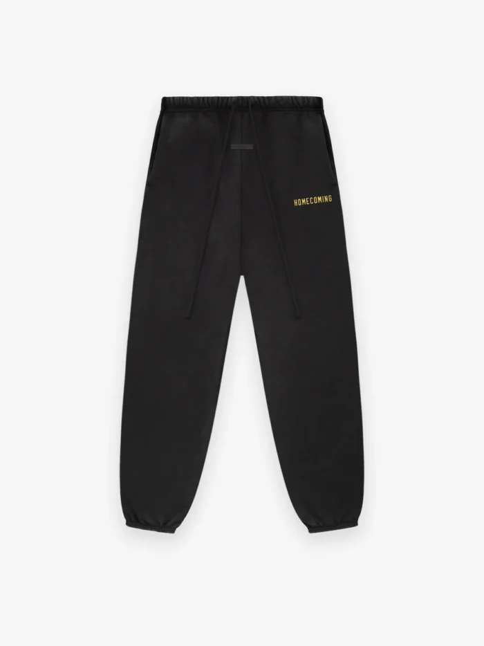 Heavy Fleece Black Sweatpant