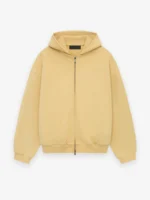 Heavy Fleece Fullzip Yellow Hoodie
