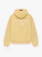 Heavy Fleece Fullzip Yellow Hoodie