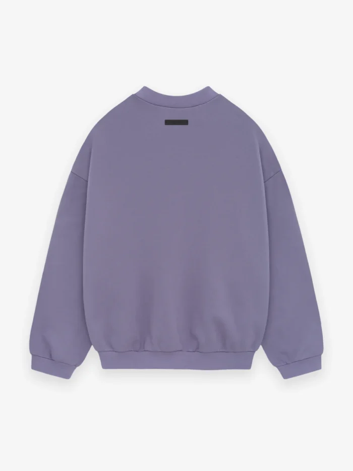 Heavy Fleece Purple Crewneck