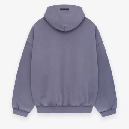 Heavy Fleece Purple Hoodie