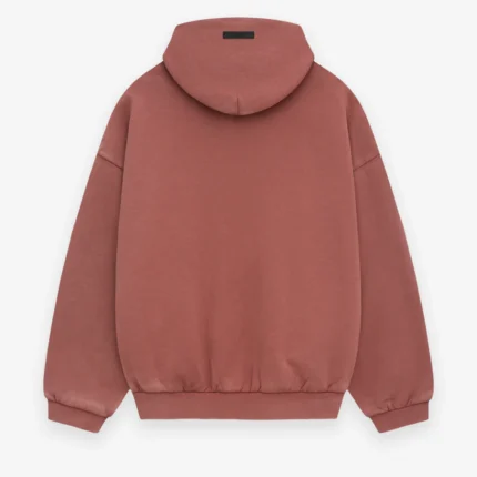 Heavy Fleece Red Hoodie