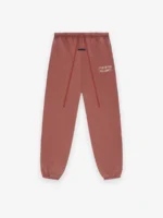 Heavy Fleece Red Sweatpant