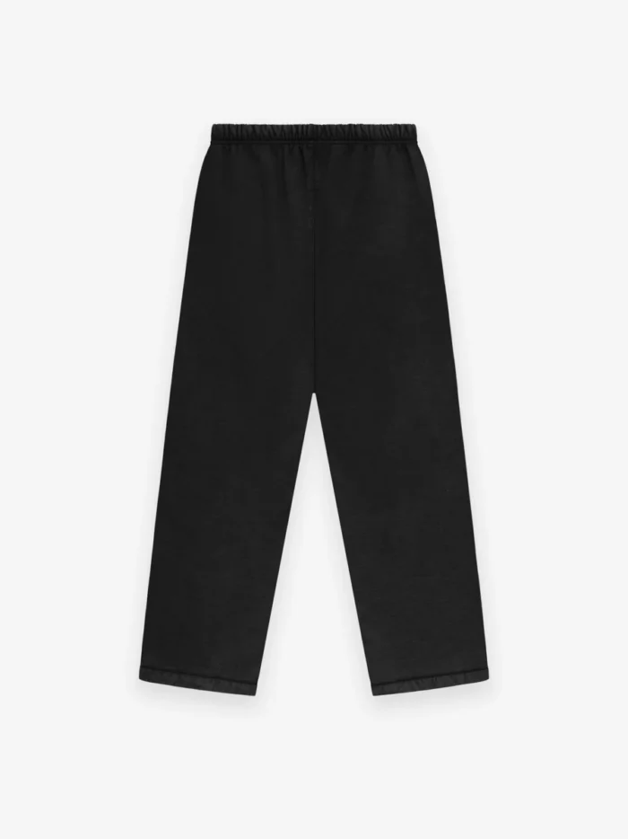 Heavy Fleece Relaxed Black Sweatpant