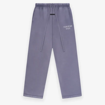 Heavy Fleece Relaxed Purple Sweatpant