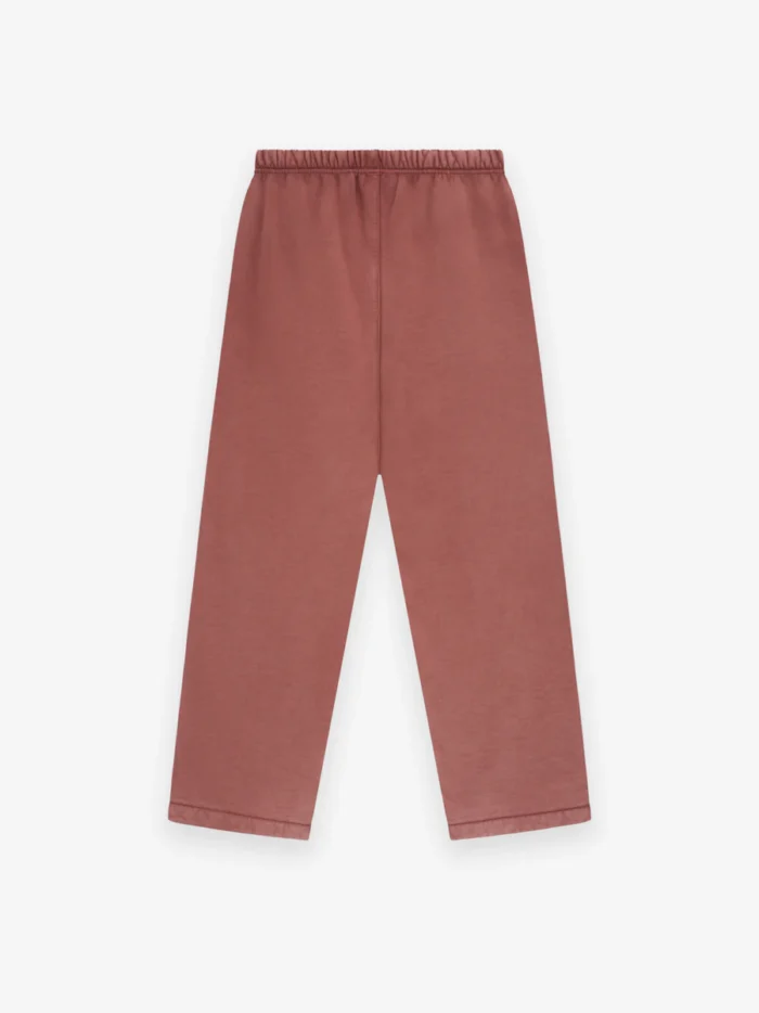 Heavy Fleece Relaxed Red Sweatpant