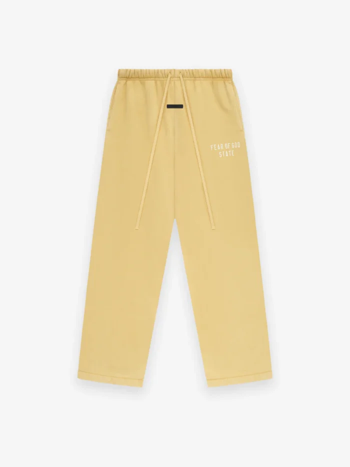 Heavy Fleece Relaxed Yellow Sweatpant