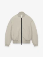 Heavy Nylon Bomber Jacket