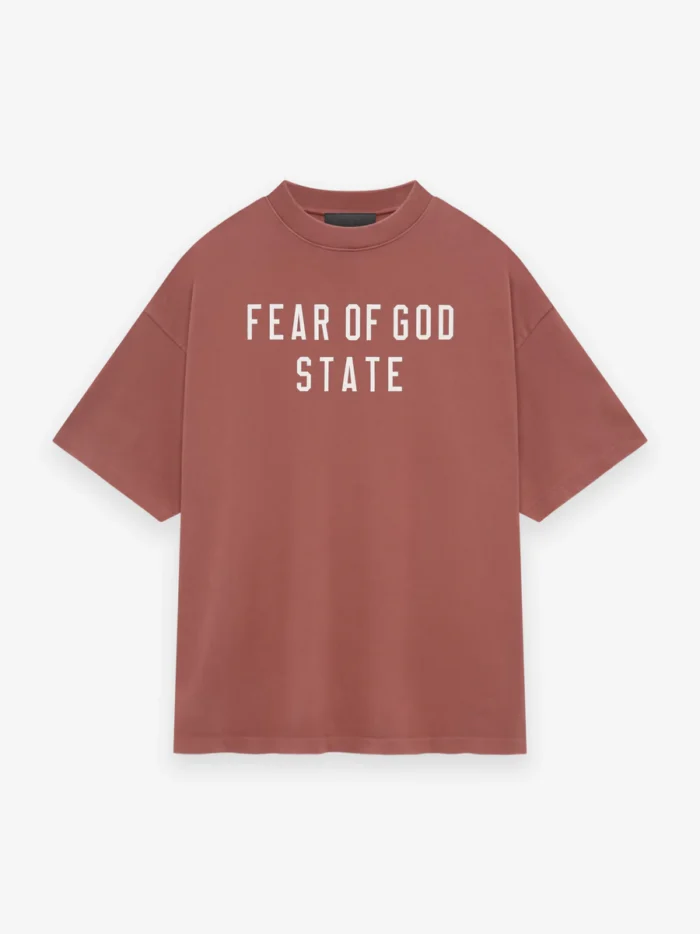Heavy Red Crewneck Tee
