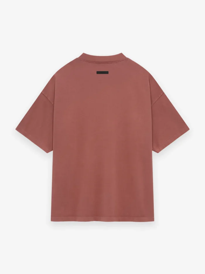Heavy Red Crewneck Tee