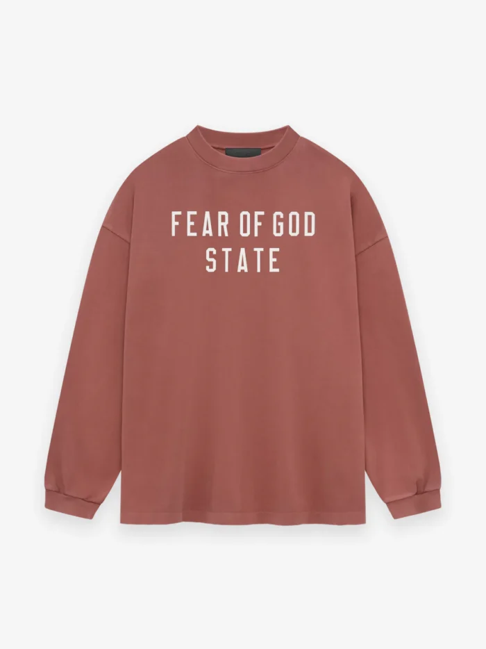 Heavy Red Longsleeve Tee