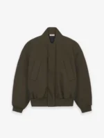 Heavy Twill Green Bomber