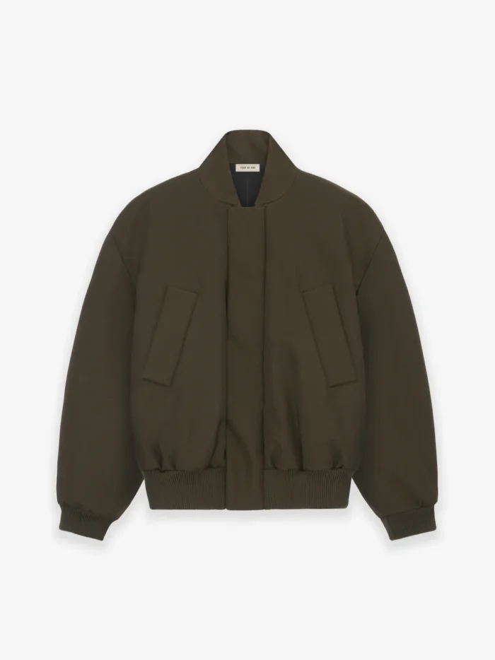Heavy Twill Green Bomber