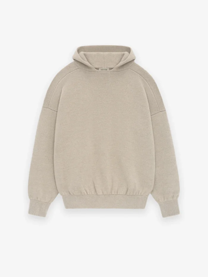 Merino Knit Hoodie