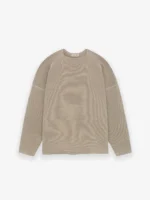 Ottoman Straight Neck Brown Sweater