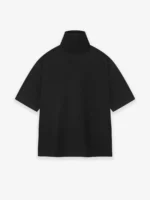 Oxford High Neck SS Top