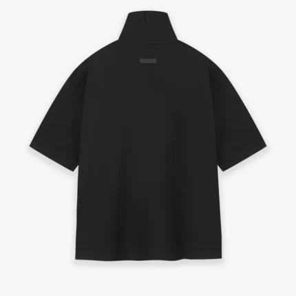 Oxford High Neck SS Top