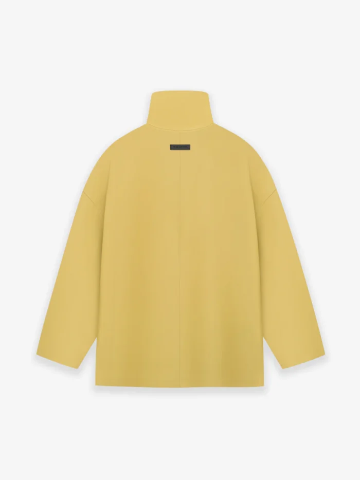 Rubberized High Neck Yollow Jacket