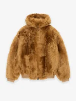 Shearling Brown Hooded