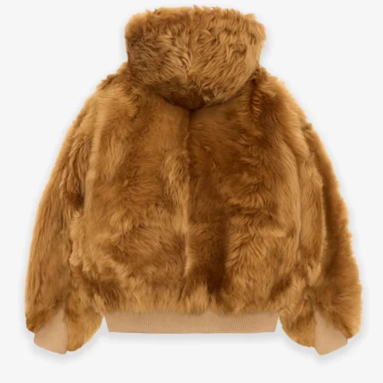 Shearling Brown Hooded