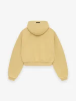 Womens Fleece Cropped Hoodie