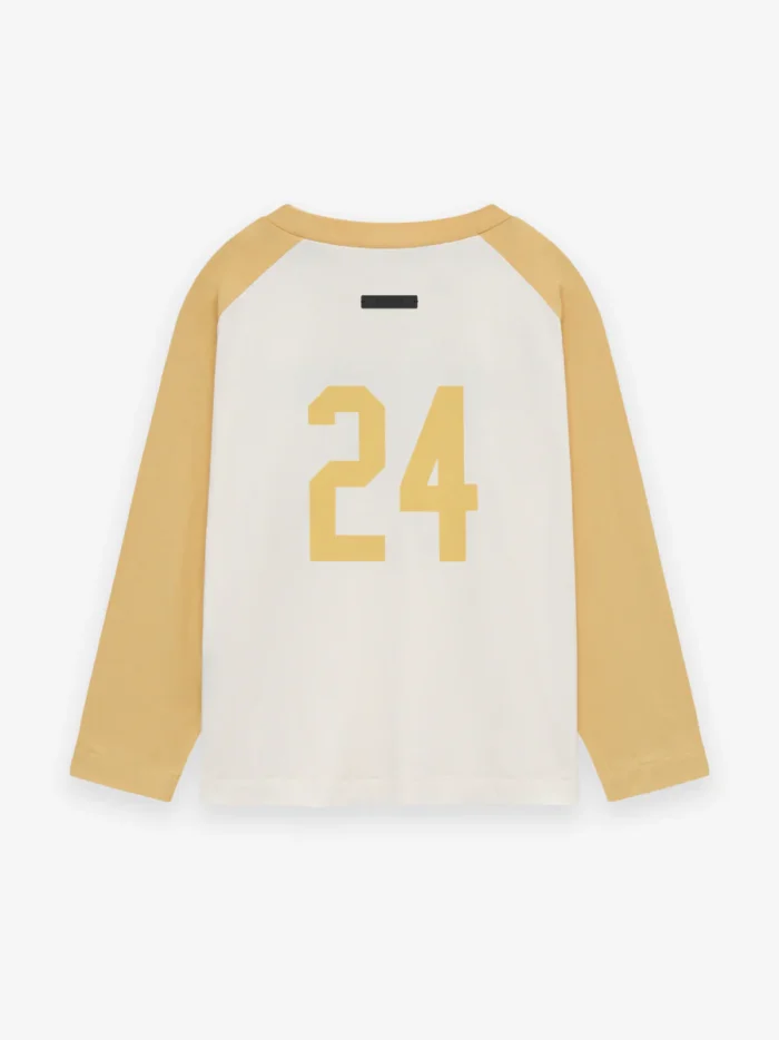 Womens Tri-Blend Baseball Yellow Shirt