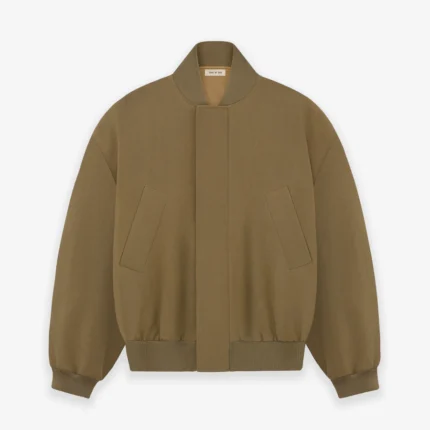 Wool Bomber Jacket