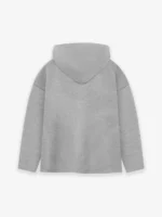 Wool V-Neck Hoodie
