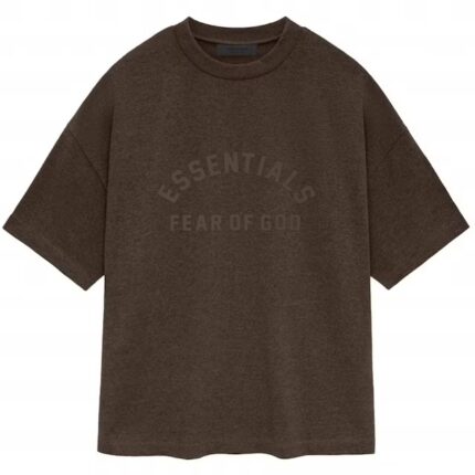 Fear of God Essentials Core Collection Heavy S/S Tee Heather Wood