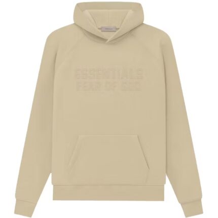 Fear of God Essentials Hoodie Sand