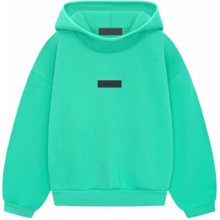 Fear of God Essentials Kids Hoodie Mint Leaf