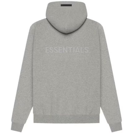 Fear of God Essentials Pullover Hoodie Dark Heather Oatmeal