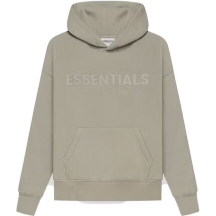 Fear of God Essentials Kids Pull-Over Hoodie Moss/Goat