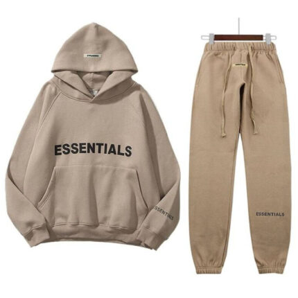 Fear Of God Essential Oversized Tracksuit Gray