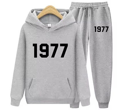 1977 Essentials Bold Tracksuits Designed for Women Gray