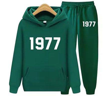 1977 Essentials Bold Tracksuits Designed for Women Green