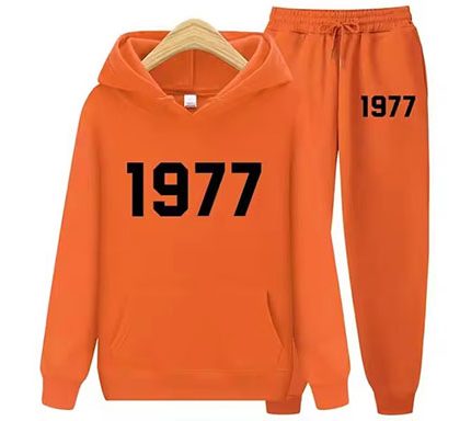 1977 Essentials Bold Tracksuits Designed for Women Orange
