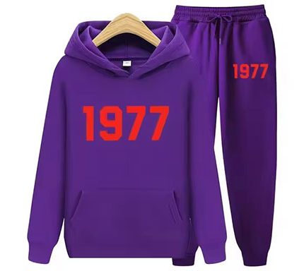 1977 Essentials Bold Tracksuits Designed for Women Purple