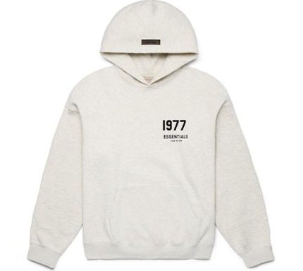 1977 Essentials Fear of God Hoodie Light Oatmeal