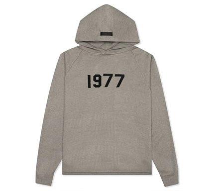 1977 Essentials Hoodie Grey
