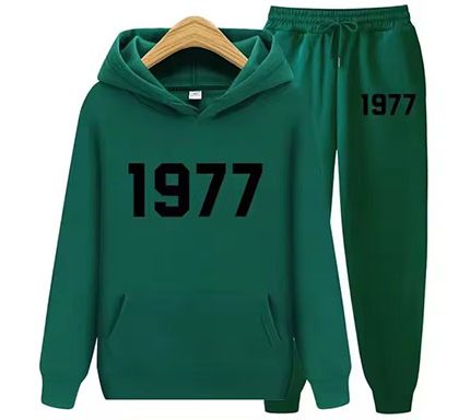 1977 Essentials Iconic Tracksuits for Women Green